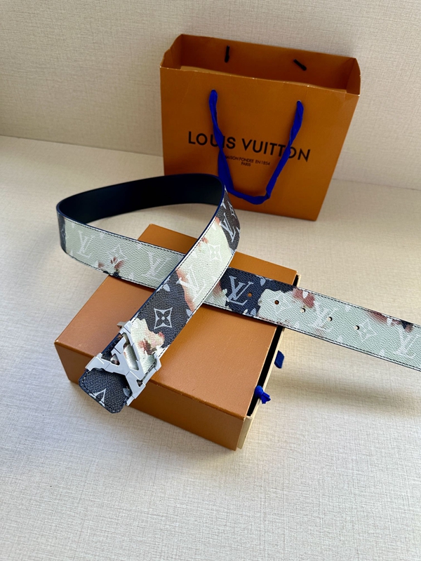 激安ルイヴィトンベルト素材ディテール